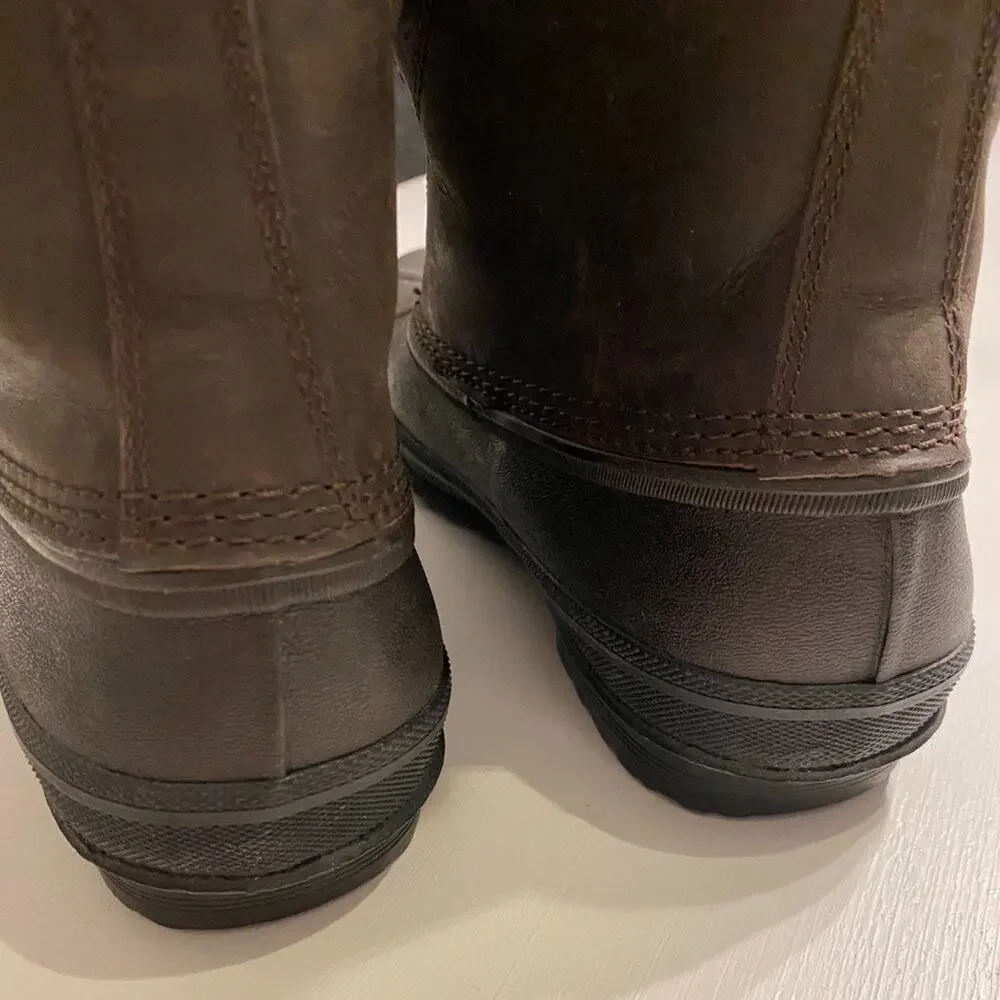 Ugg Australia Men's Rain Boot Stout Brown Yucca Waterproof 1015382 Size 9